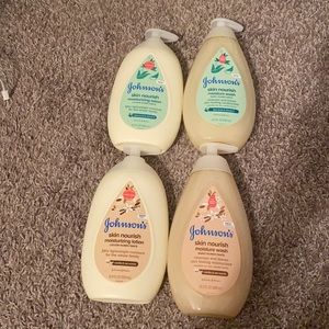 Johnson’s baby lotion and wash bundle